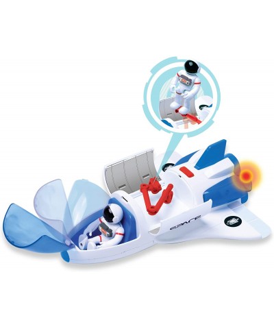 Space Playset - Toy Space Shuttle Space Station & Space Rover with Lights and Sound & 2 Astronaut Figurine Toys for Boys and ...