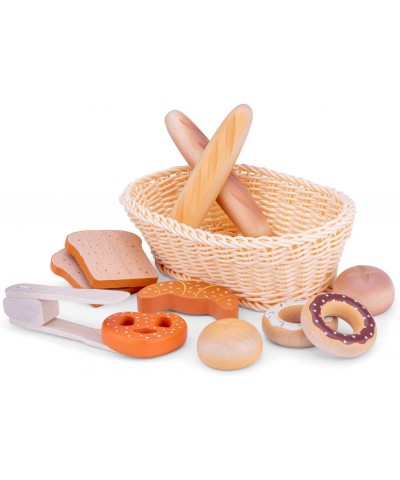 Traditional Bread Basket - Pretend Play Toy for Kids Cooking Simulation Educational Toys and Color Perception Toy for Prescho...