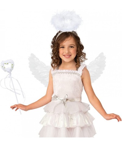 Angel Wings and Halo Magic Wand for Kids - Angel Halloween Fancy Dress Costume Christmas Cosplay Party $26.51 Kids' Costumes