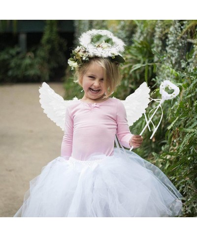 Angel Wings and Halo Magic Wand for Kids - Angel Halloween Fancy Dress Costume Christmas Cosplay Party $26.51 Kids' Costumes