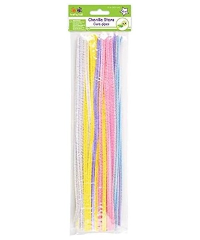 Pastel Spring Colors Fuzzy Craft Sticks Pipe Cleaners 40 Count 12 Inches Long $14.85 Craft Pipe Cleaners