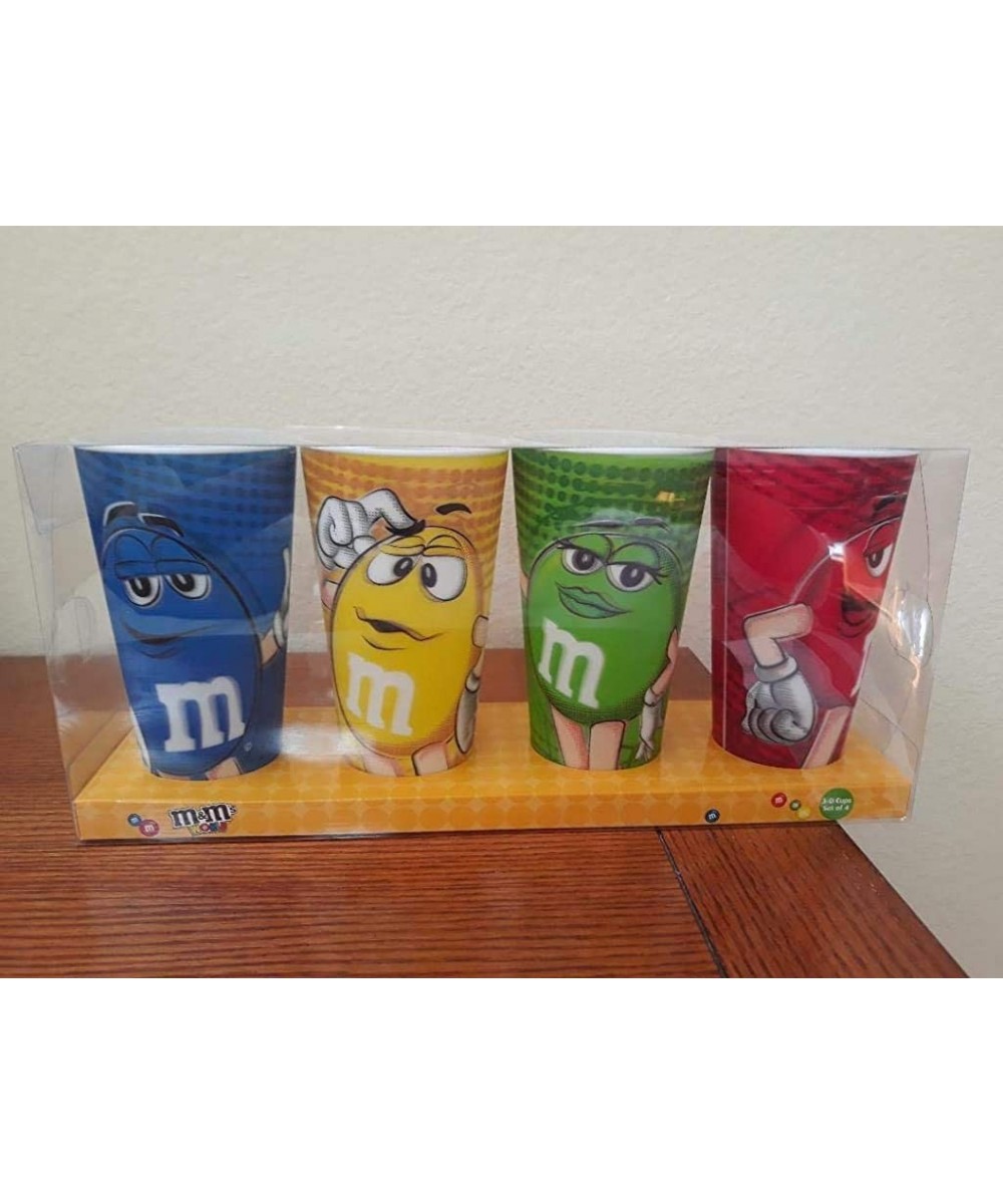 Lenticular Cups Set of 4-24 oz. each Characters Blue Green Red & Yellow $40.54 Kids' Party Tableware