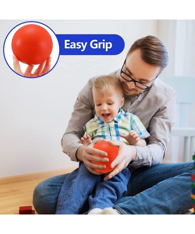 3 Pcs 5.5 Inch Mini Basketball Kids Replacement Basketball with Pump and Needle Orange Toddler Basketball for Indoor Basketba...