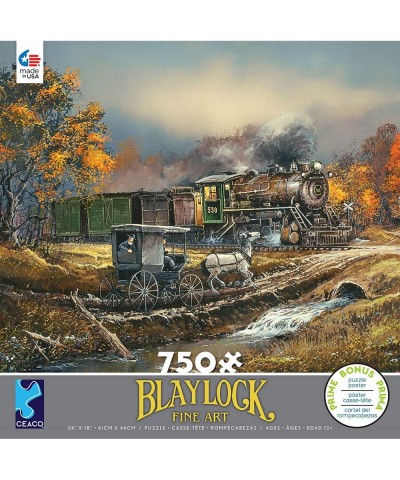 Blaylock - Amish Train Puzzle - 750 Pieces $18.75 Jigsaw Puzzles