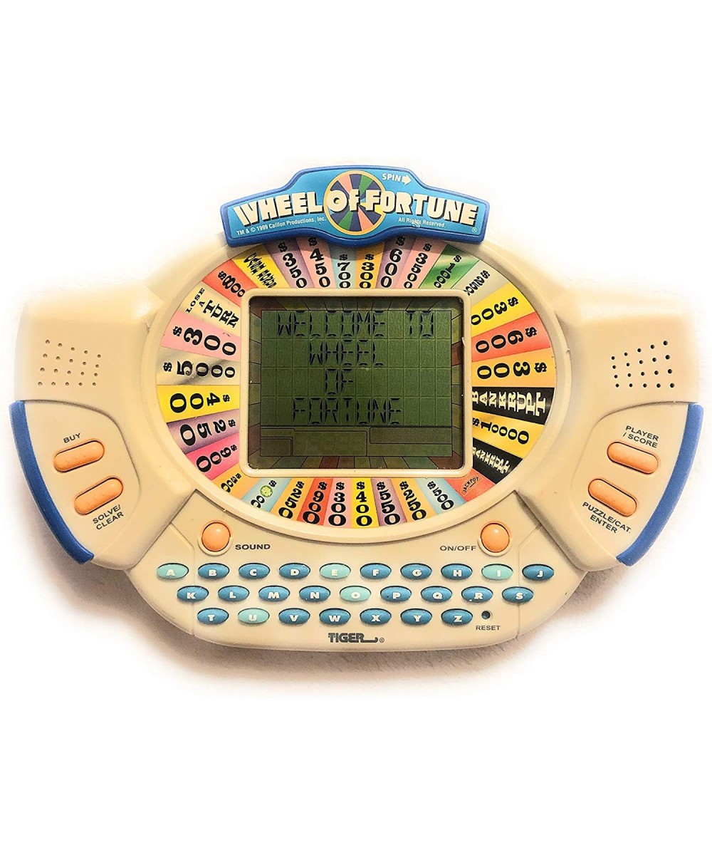 WHEEL OF FORTUNE DELUXE HANDHELD $141.79 Kids' Handheld Games