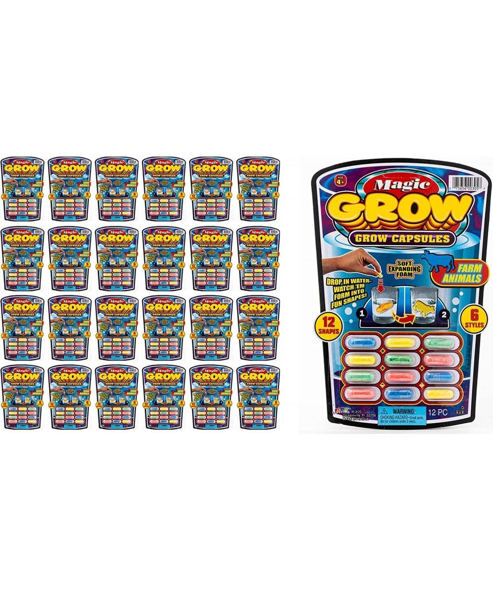 Magic Grow Capsules (24 Packs 288 Capsules Assorted). Water Growing Animals Capsules. Great Party Favor Kids Toy. 305-24p $66...