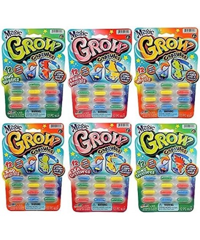 Magic Grow Capsules (24 Packs 288 Capsules Assorted). Water Growing Animals Capsules. Great Party Favor Kids Toy. 305-24p $66...