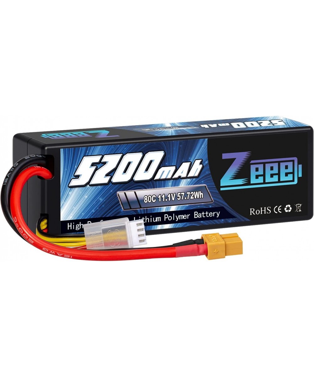 3S 5200mAh Lipo Battery 11.1V 80C Hard Case with XT60 Connector for RC Car Truck Boat Airplane Quadcopter Helicopter Racing H...