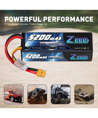 3S 5200mAh Lipo Battery 11.1V 80C Hard Case with XT60 Connector for RC Car Truck Boat Airplane Quadcopter Helicopter Racing H...