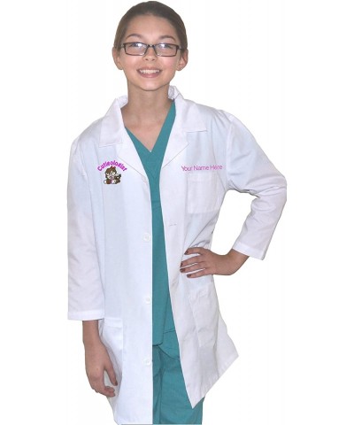 Custom Kids Lab Coat with Cutieologist Embroidery Design Size 5/6 White $48.25 Kids' Costumes