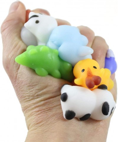 Set of 6 Cute Zoo Animal Mochi Squishy Animals - Kawaii - Cute Individually Wrapped Toys - Sensory Stress Fidget Party Favor ...