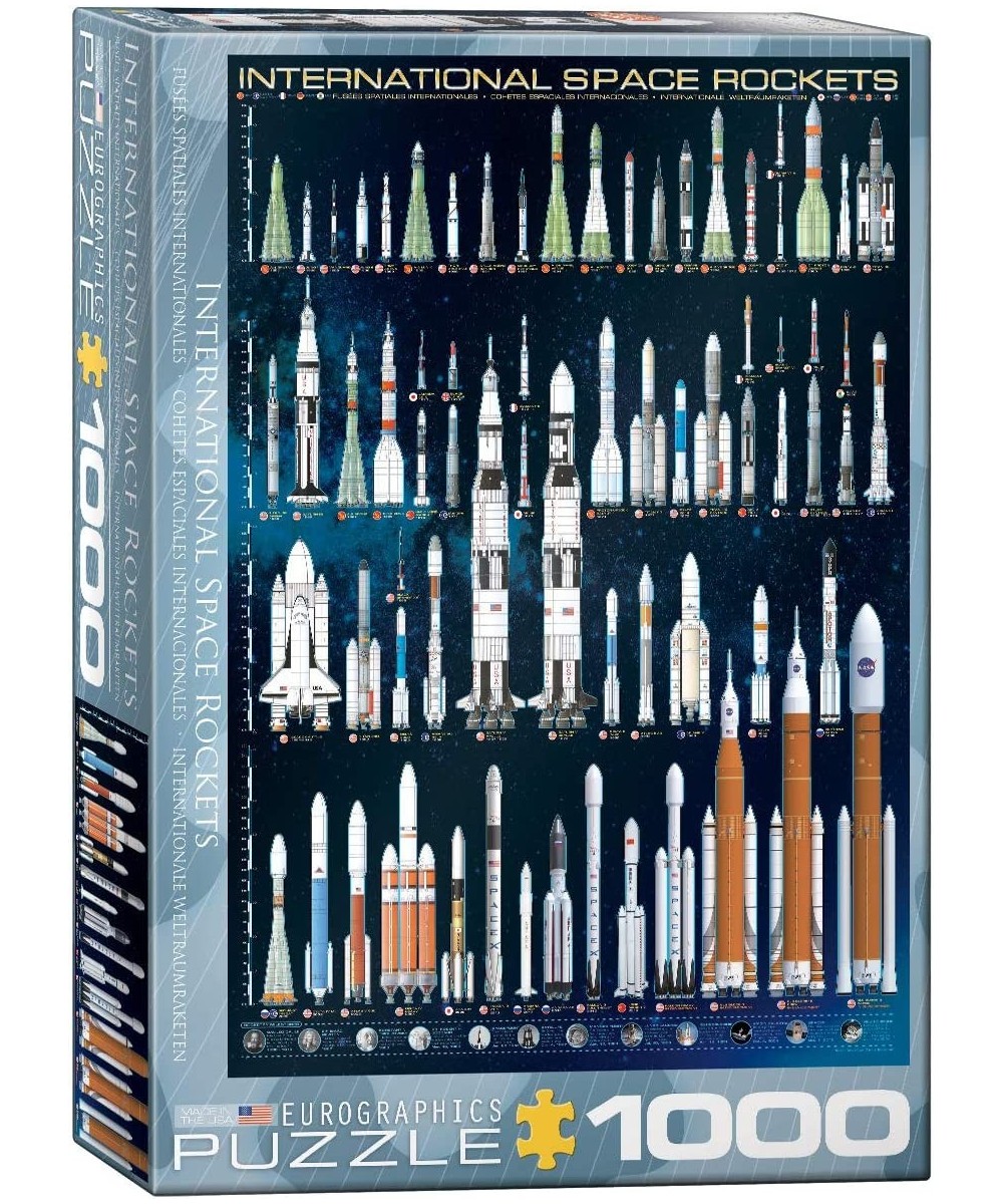 International Space Rockets Puzzle (1000-Piece) (6000-1015) $34.15 Jigsaw Puzzles