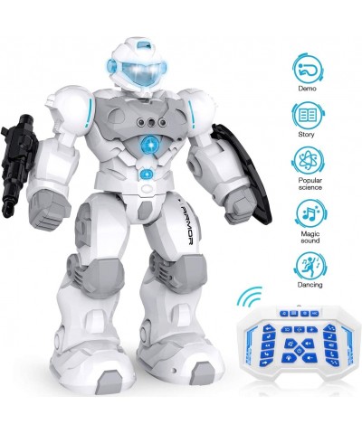 RC Robot for Kids Intelligent Programmable Robot Dancing Singing Blue Eyes Gesture Sensing /Remote Control Robot Kit Present ...