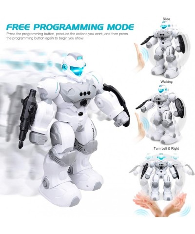 RC Robot for Kids Intelligent Programmable Robot Dancing Singing Blue Eyes Gesture Sensing /Remote Control Robot Kit Present ...