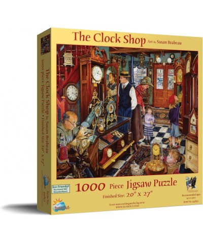 The Clock Shop 1000 Piece Jigsaw by SunsOut $33.15 Jigsaw Puzzles