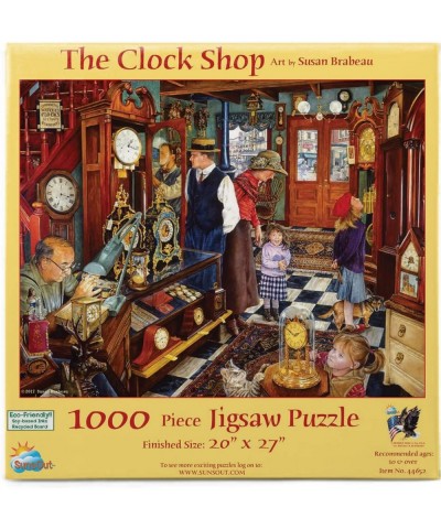 The Clock Shop 1000 Piece Jigsaw by SunsOut $33.15 Jigsaw Puzzles