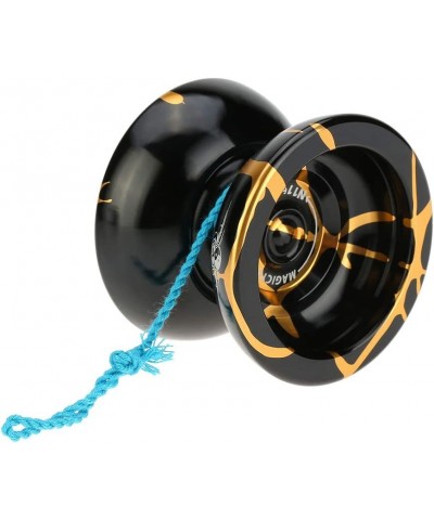 Pack of 3 Yoyos Unresponsive YoYo N11 Black Golden Responsive Plastic Yoyo K2 Snow White Plastic Responsive Looping 2A Yoyo D...