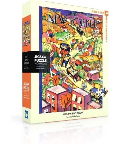 New Yorker Autumn Excursion - 1000 Piece Jigsaw Puzzle $44.15 Jigsaw Puzzles