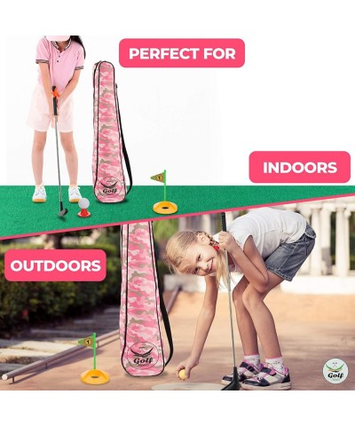 (Lab Tested) - Premium Kids Golf Clubs 3-5 - Kids Golf Set - Toy Golf Set - Toddler Golf Set - Golf Toys for Kids - Mini Golf...