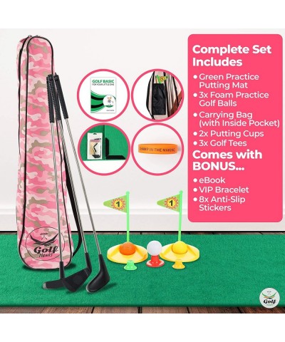 (Lab Tested) - Premium Kids Golf Clubs 3-5 - Kids Golf Set - Toy Golf Set - Toddler Golf Set - Golf Toys for Kids - Mini Golf...