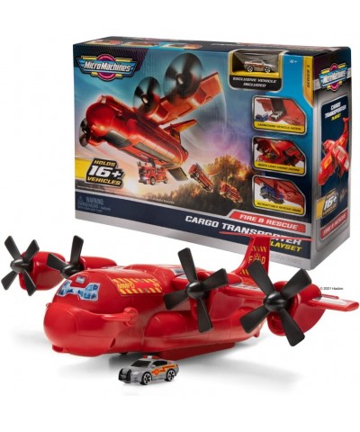 (Fire and Rescue Cargo Transporter $33.41 Kids' Play Airplanes