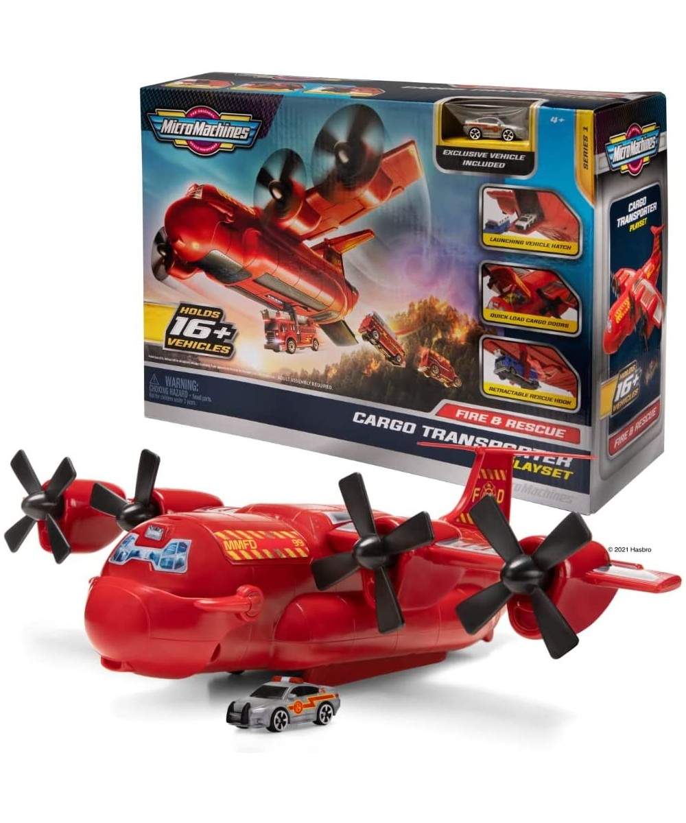 (Fire and Rescue Cargo Transporter $33.41 Kids' Play Airplanes