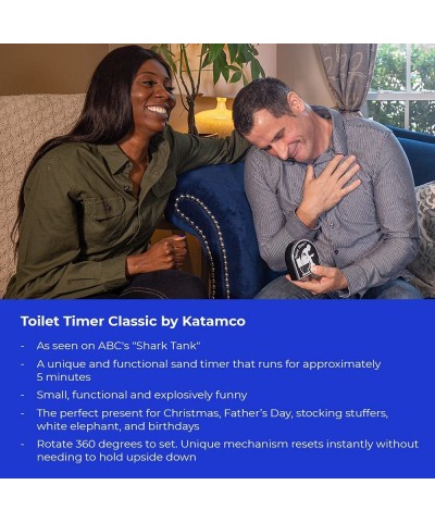 Toilet Timer (Classic) Funny Gift for Men Husband Dad Fathers Day Birthday Christmas Stocking Stuffer $26.32 Gags & Practical...