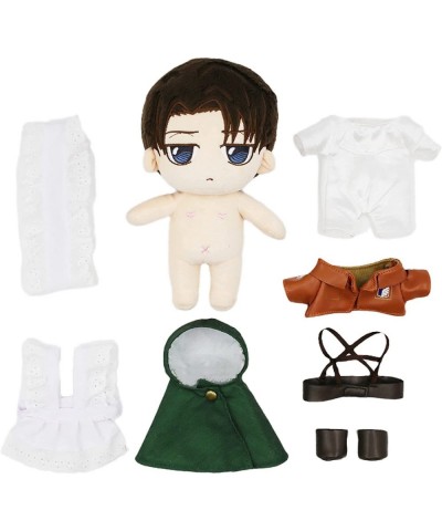 9"/23cm LEVI Plush Cute Anime AOT Plushie with Changeable Doll Clothes $44.16 Plush Figure Toys