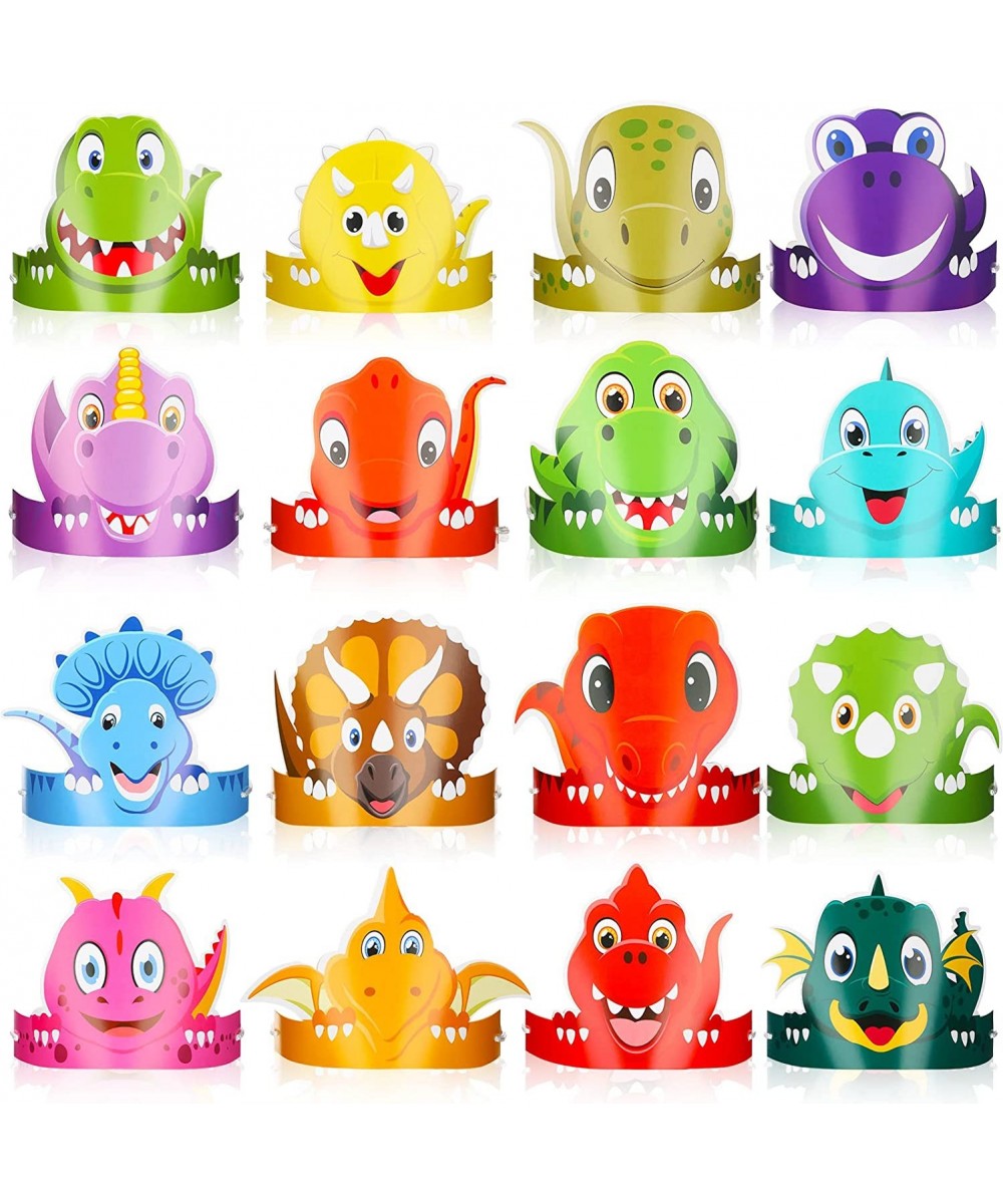 32 Packs Dinosaur Party Hats Birthday Party Hats for Kids Dinosaur Party Decorations Dino Hats for Party 16 Styles $27.09 Kid...