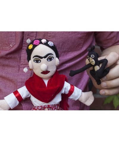 Frida Kahlo Doll - 11" Soft Stuffed Plush Little Thinker $41.79 Plush Figure Toys