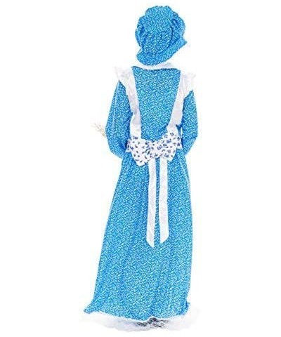 Colonial Pioneer Girls Costume Deluxe Prairie Dress for Halloween Laura Ingalls Costume Dress Up Party $29.72 Kids' Costumes