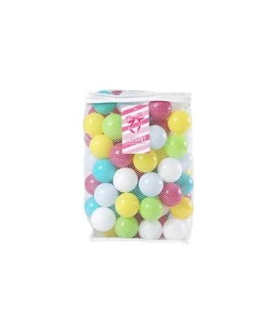 Ball Pit Balls Plastic Balls 100 Pack Includes a Reusable Storage Bag with Zipper Colorful Toy Balls Great Gift for Toddlers ...