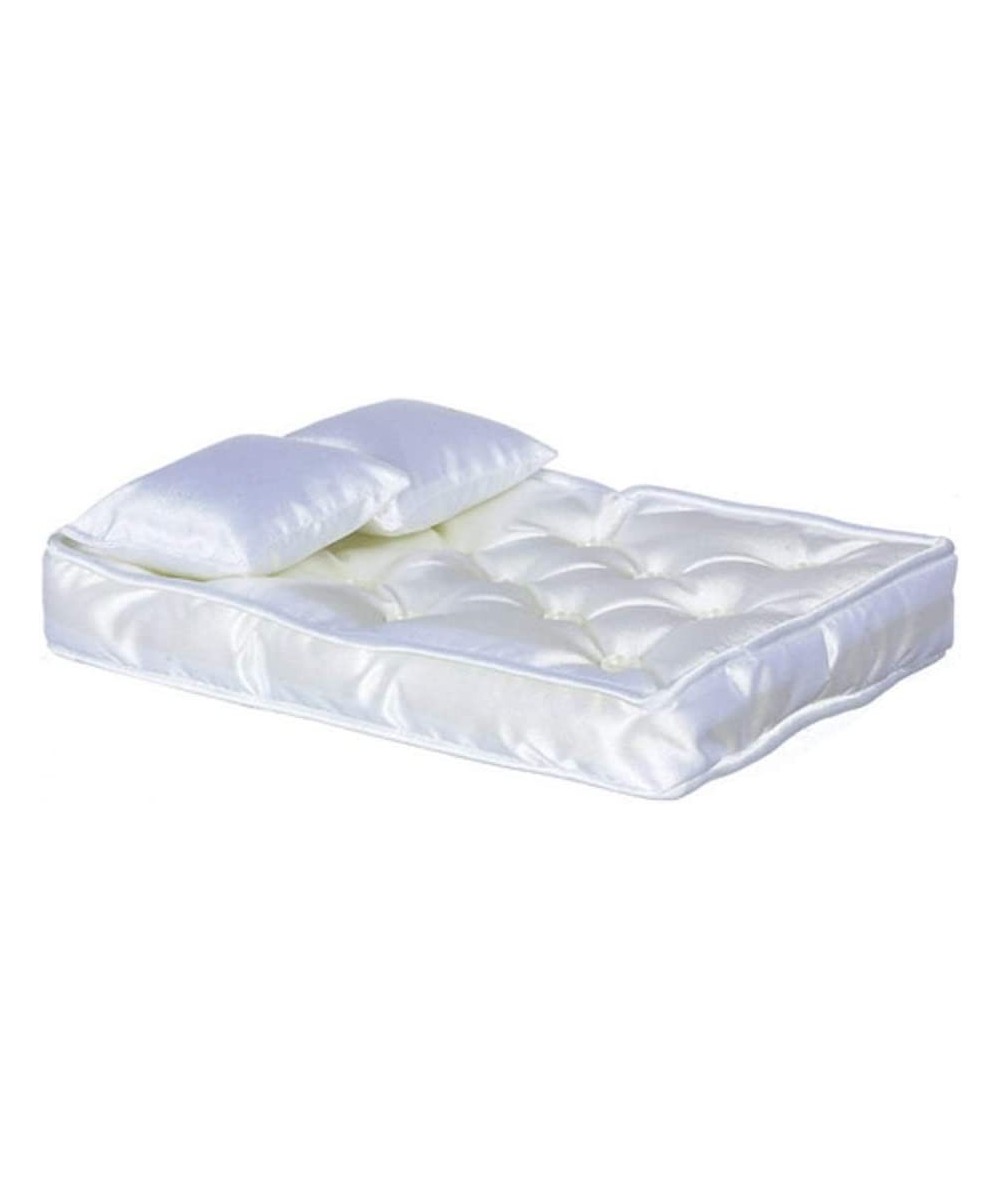 House Miniature 1:12 Scale Bedroom Bed Accessory Double Mattress & Pillows $34.67 Dollhouse Accessories