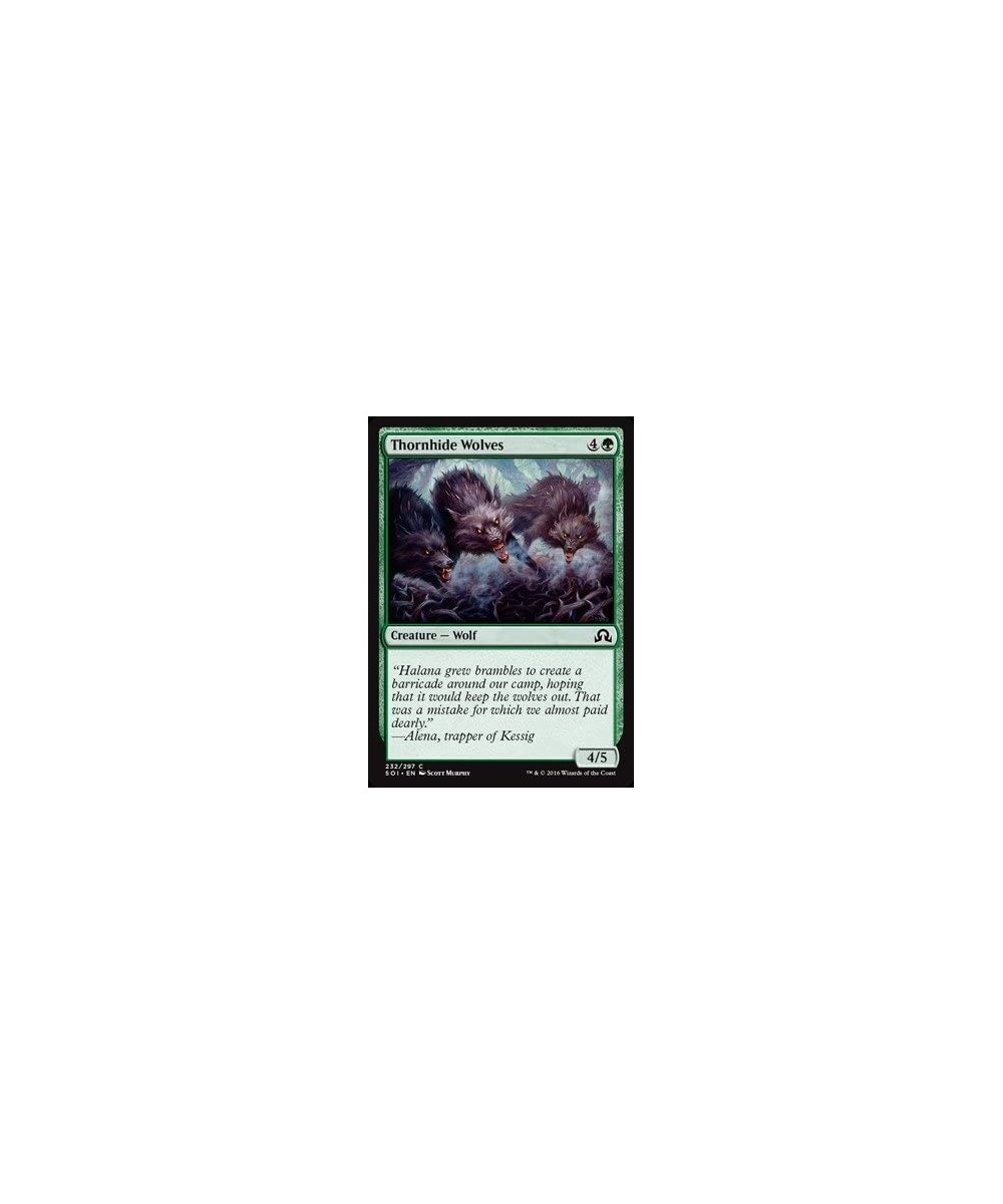 Thornhide Wolves (232/297) - Shadows Over Innistrad - Foil $10.46 Card Games