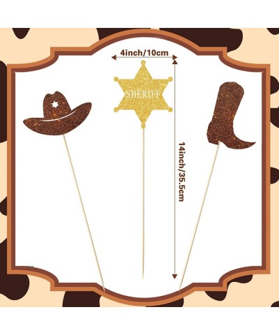 Western Theme Table Topper Western Cowboy Centerpiece Sticks Western Party Supplies 12 Pieces $21.16 Kids' Party Centerpieces