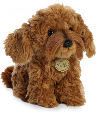 Aurora - Miyoni - 11" Labradoodle Brown $44.98 Stuffed Animals & Teddy Bears