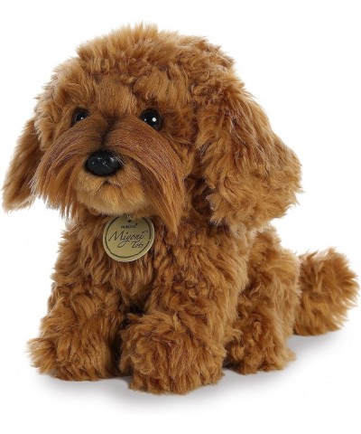 Aurora - Miyoni - 11" Labradoodle Brown $44.98 Stuffed Animals & Teddy Bears