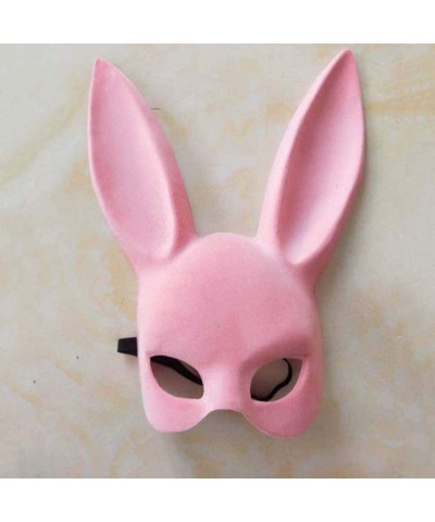 Anime Cosplay Full Face Headwear Japanese Anime Bunny Mask Rabbit Mask Cosplay Mask Party Props Party Mask Props(Matte black)...