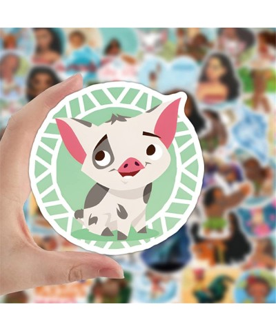 50Pcs Cartoon Moana Sticker Decals Cute Cartoon Movie Film Aesthetic Vinyl Stickers for Water Bottles Tumbler Luggage Skatebo...