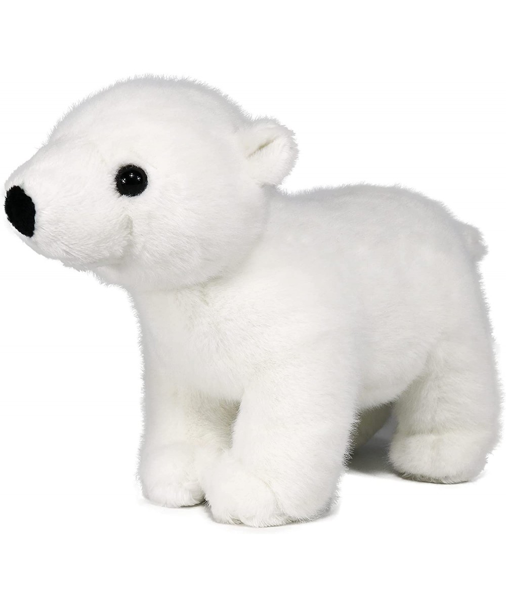 Lifelike Baby Polar Bear Stuffed Animal - Plush Toy - 9 Inches Length $23.45 Stuffed Animals & Teddy Bears