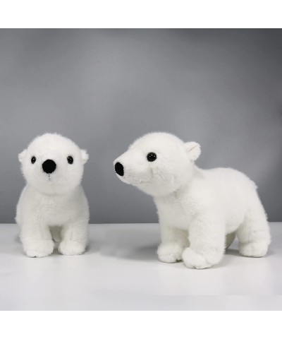 Lifelike Baby Polar Bear Stuffed Animal - Plush Toy - 9 Inches Length $23.45 Stuffed Animals & Teddy Bears