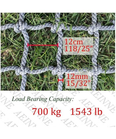 Climbing Net for Kids Playground Cargo Net Climbing Net Rope Safety Climb Netting Outdoor Rock Equipment Rope Ladder Swing Se...