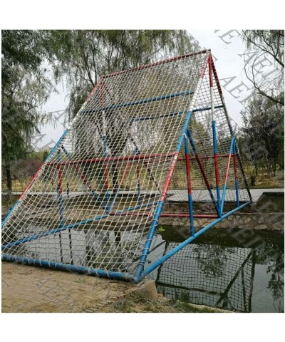 Climbing Net for Kids Playground Cargo Net Climbing Net Rope Safety Climb Netting Outdoor Rock Equipment Rope Ladder Swing Se...