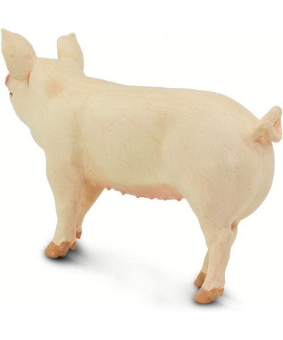 Safari Farm - Large White Pig - Quality Construction from Phthalate Lead and BPA Free Materials - for Ages 3 and Up $15.54 Ki...