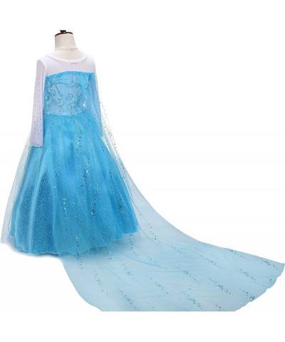 Girls' Ice Princess Dress Costume Birthday Halloween Christmas Fancy Party Outfit Size 2-12 $35.20 Kids' Costumes