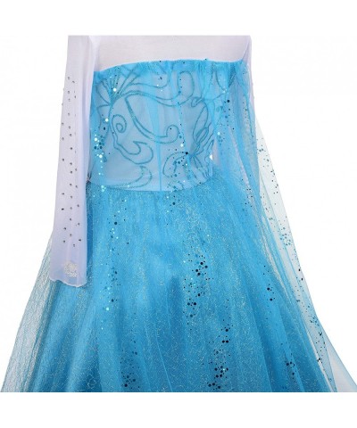 Girls' Ice Princess Dress Costume Birthday Halloween Christmas Fancy Party Outfit Size 2-12 $35.20 Kids' Costumes