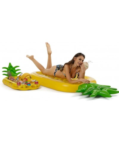 Inflatable Pineapple Drink Holder Pool Party Drink Float for Water Fun $18.75 Swimming Pool & Outdoor Water Toys