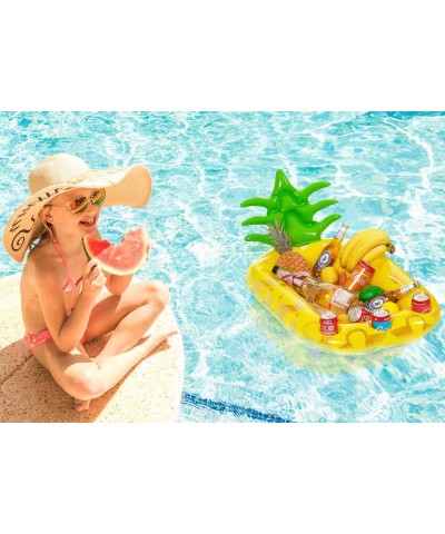 Inflatable Pineapple Drink Holder Pool Party Drink Float for Water Fun $18.75 Swimming Pool & Outdoor Water Toys