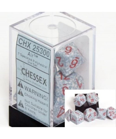 Polyhedral 7-Die Speckled Dice Set - Air $17.38 Game Accessories