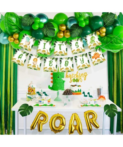 Dinosaur Baby Shower Decorations for Boy Dinosaur Balloons Garland Arch Dinosaur Table Decorations Dinosaur Theme Party Decor...